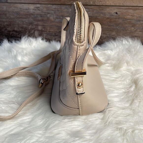 Sag Harbors Ladies Shoulder Purse Beige - Picture 4 of 6